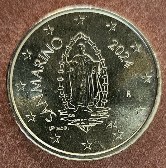 50 cent San Marino 2024 (UNC)