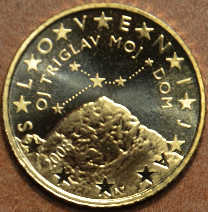 50 cent Slovinsko 2008 (UNC)