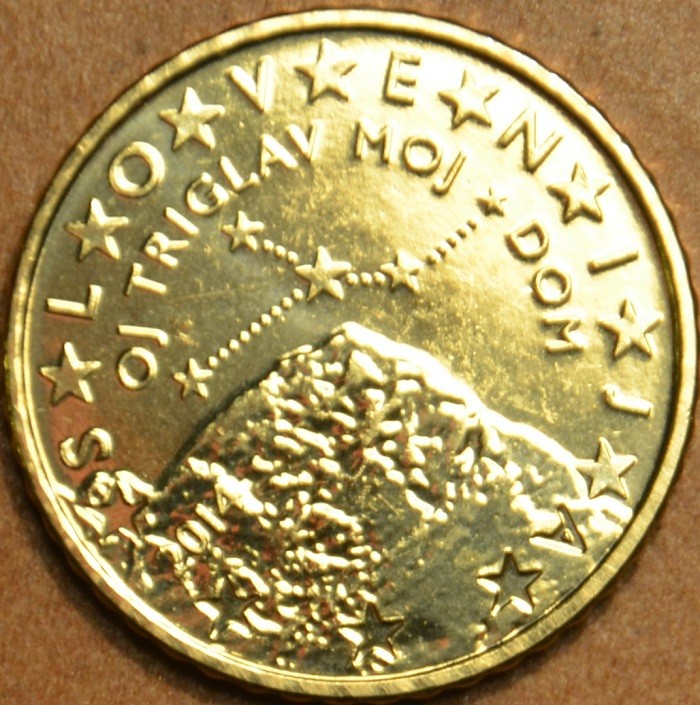 50 cent Slovinsko 2014 (UNC)