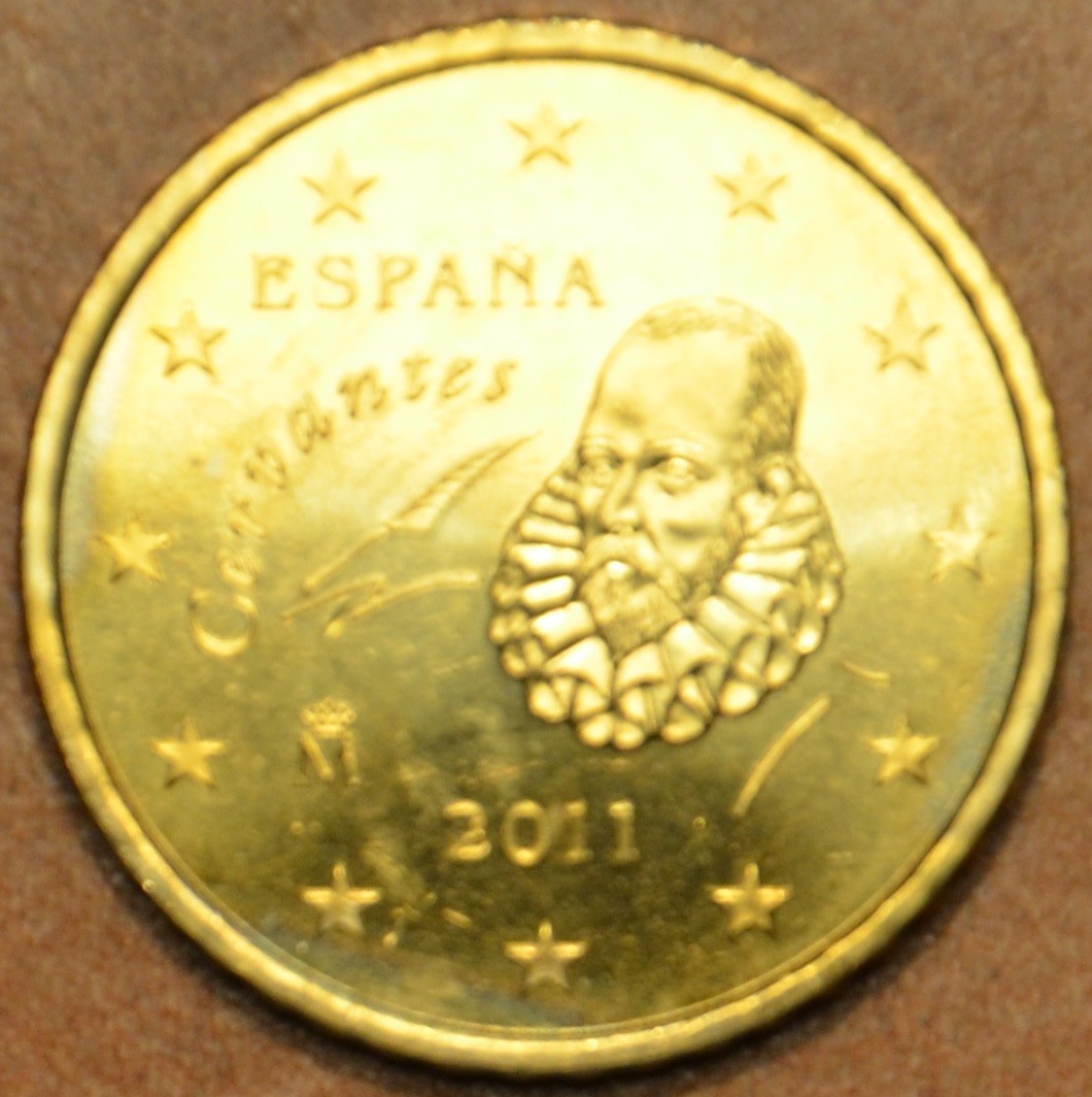 50 cent Španielsko 2011 (UNC)