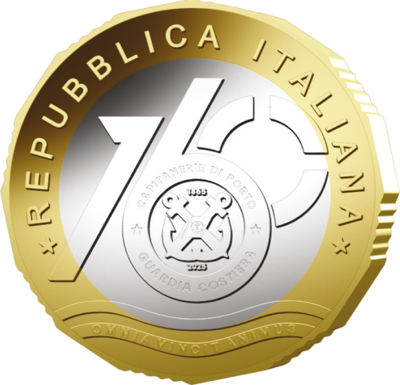 6 Euro Taliansko 2025 - Pobrežná stráž (BU)