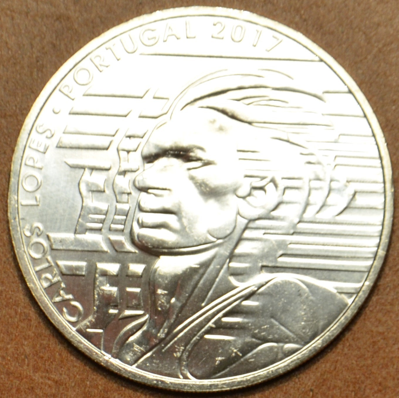 7,5 Euro Portugalsko 2017 - Carlos Lopes (UNC)