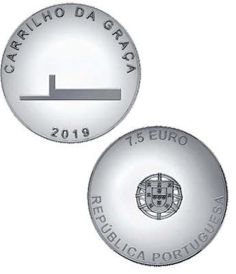7,5 Euro Portugalsko 2019 - Carrilho da Graca (UNC)