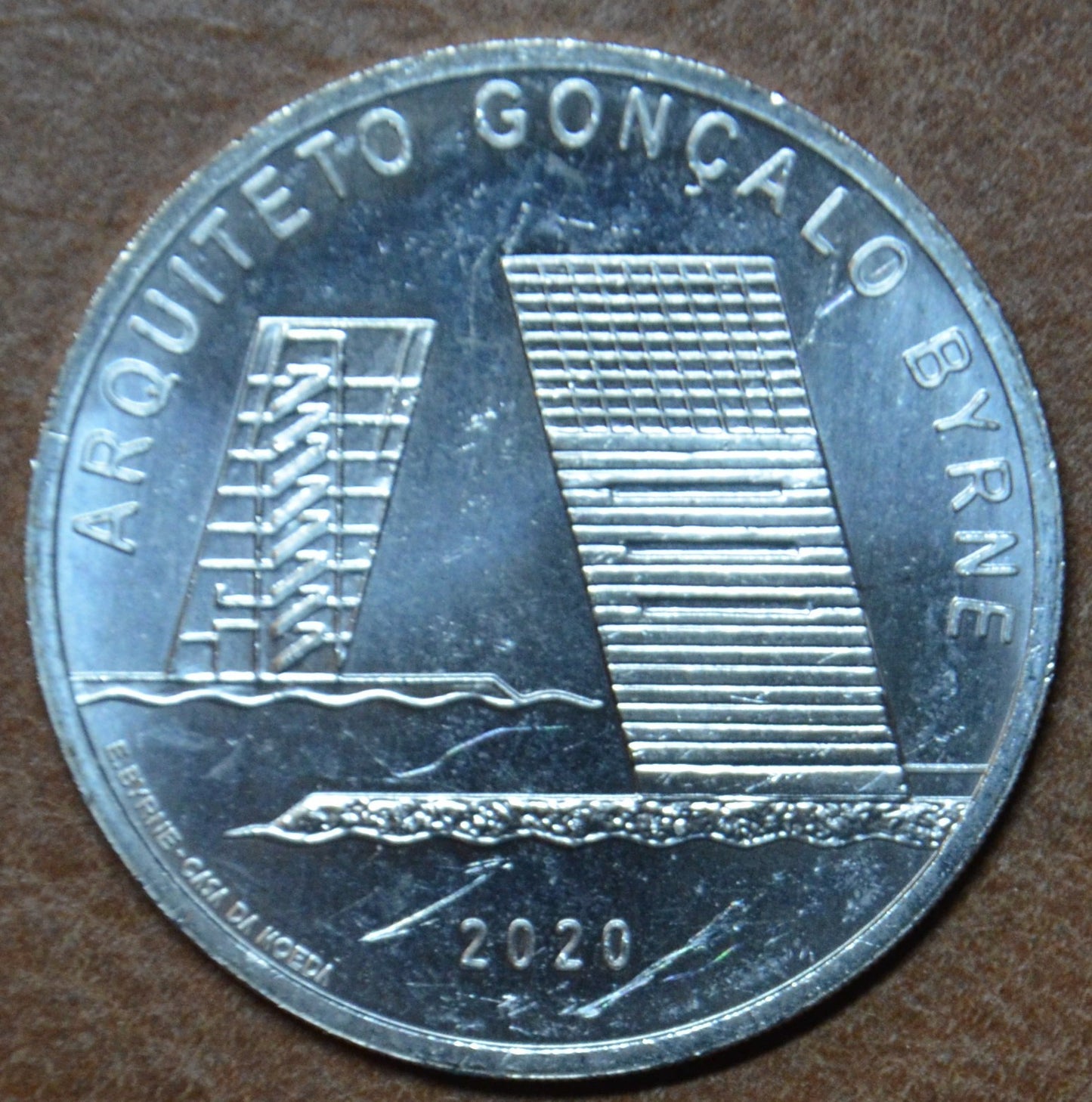 7,5 Euro Portugalsko 2020 - Goncalo Byrne (UNC)