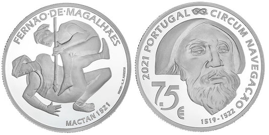 7,5 Euro Portugalsko 2021 -  Mactan 1521 (UNC)