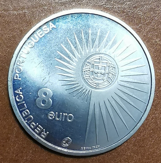 8 Euro Portugalsko 2004 - Rozšírenie EU (UNC)