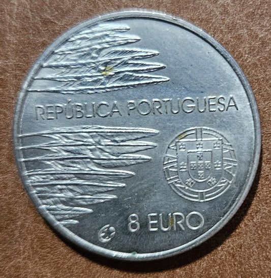8 Euro Portugalsko 2005 - Koniec svetovej vojny (UNC)