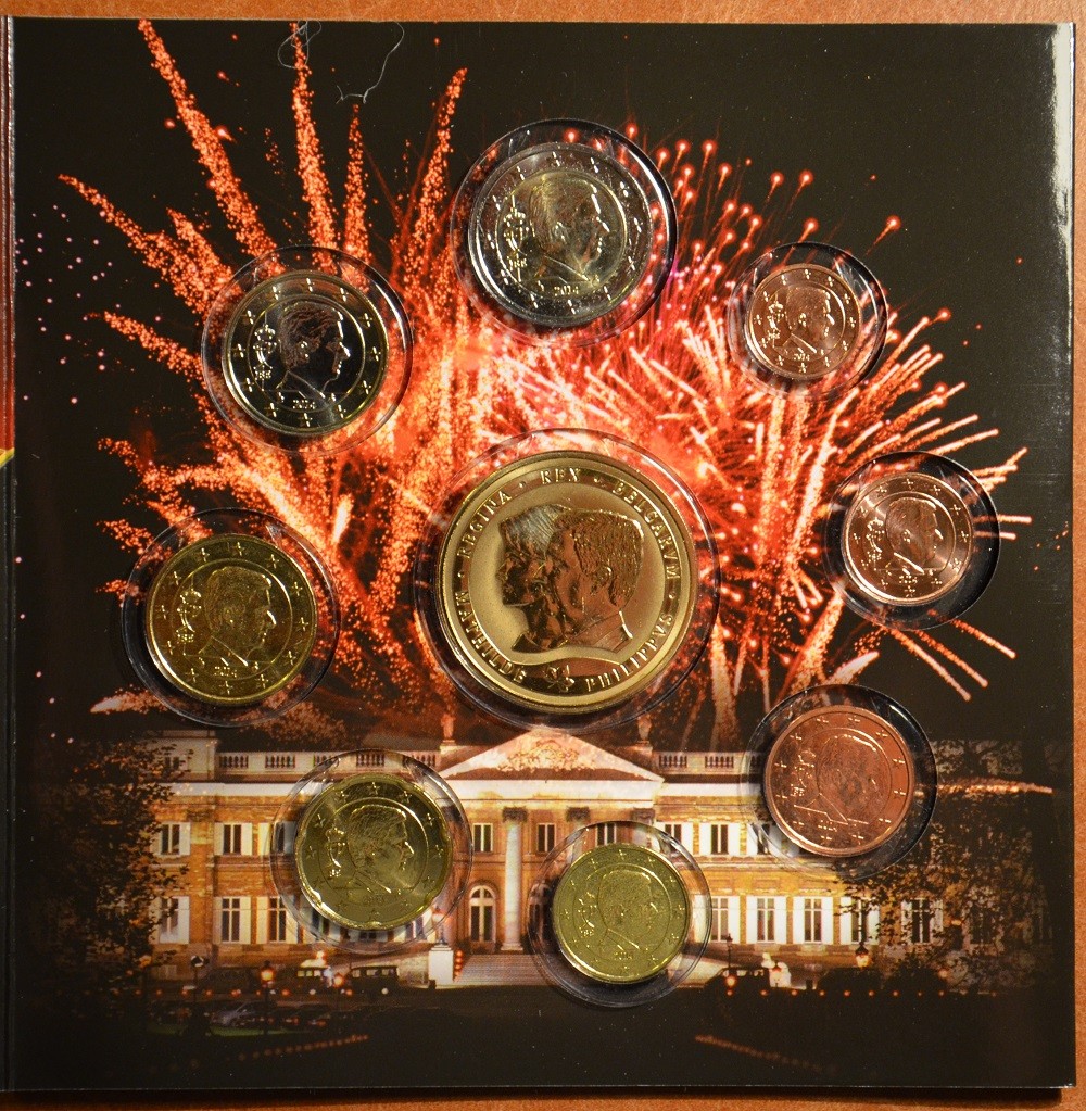 Belgicko 2014 sada + medaila (BU)