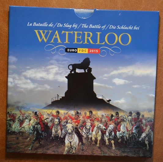 Belgicko 2015 sada + 2,5 Euro Waterloo (BU)
