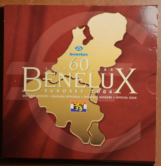 BeNeLux 2004 - sada 24 euromincí (BU)