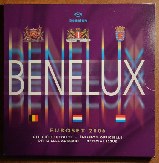 BeNeLux 2006 - sada 24 euromincí (BU)