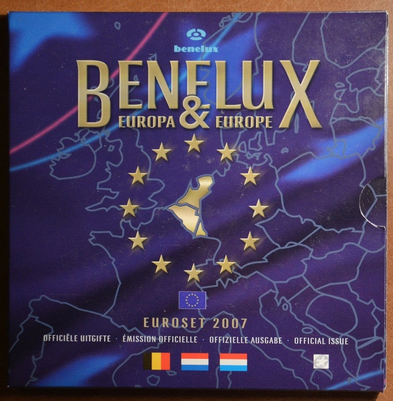 BeNeLux 2007 - sada 24 euromincí (BU)