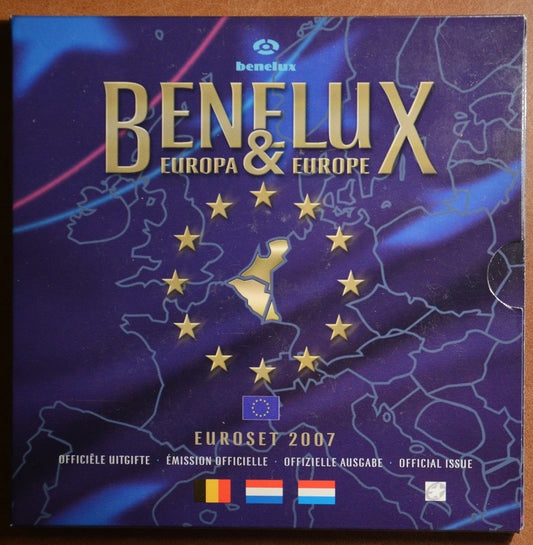 BeNeLux 2007 - sada 24 euromincí (BU)