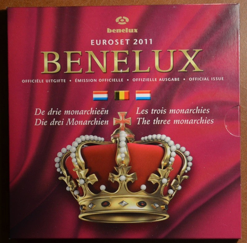 BeNeLux 2011 - sada 24 euromincí (BU)