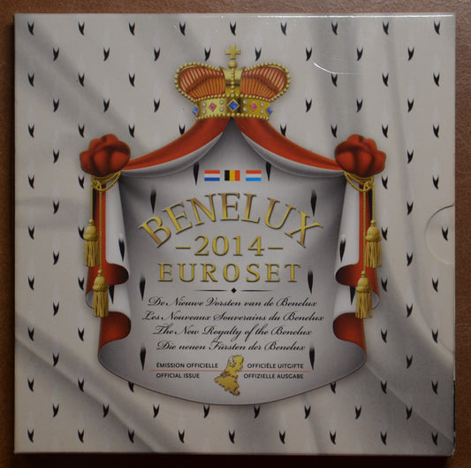 BeNeLux 2014 - sada 24 euromincí (BU)