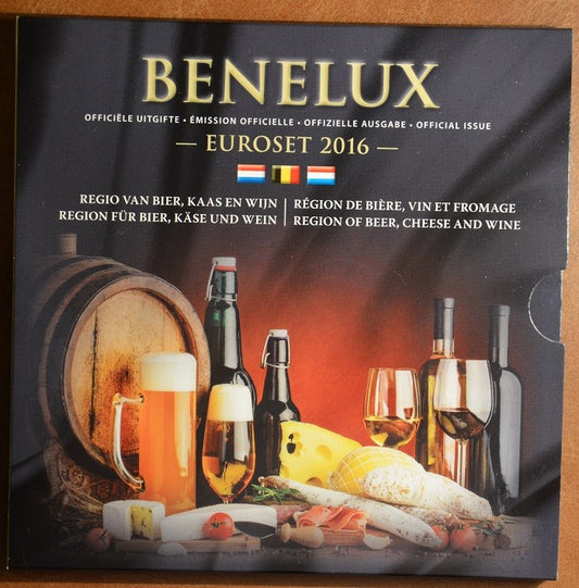 BeNeLux 2016 - sada 24 euromincí (BU)