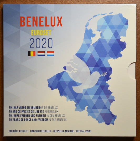 BeNeLux 2020 - sada 24 euromincí (BU)