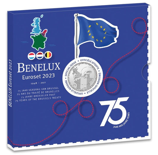 BeNeLux 2023 - sada 24 euromincí (BU)
