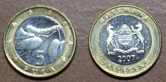 Botswana 5 Pula 2000-2007 (UNC)