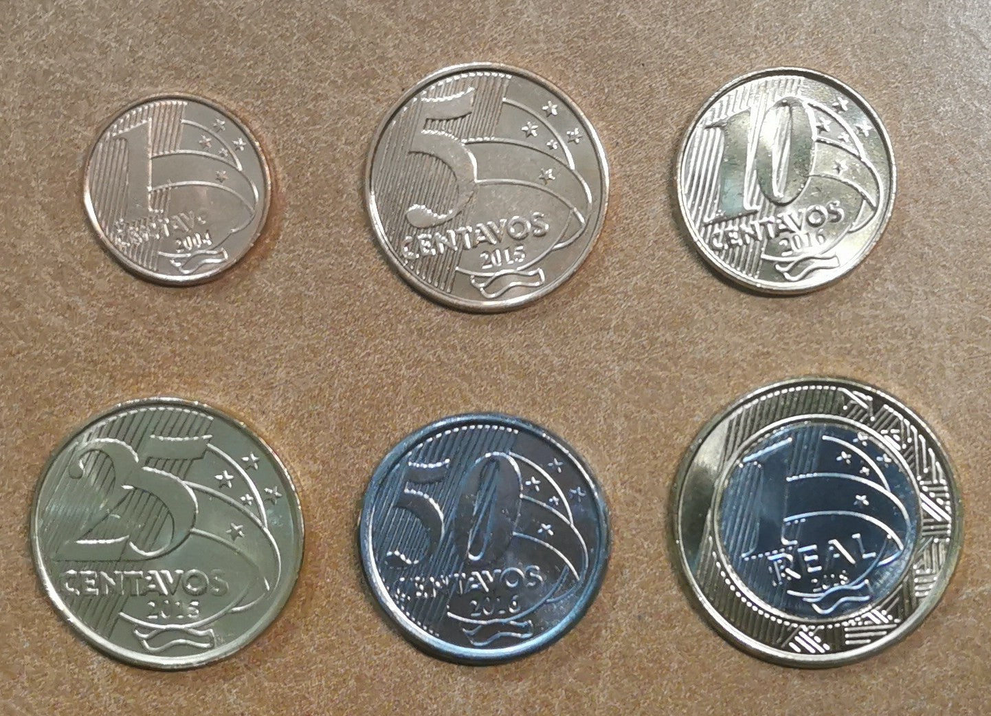 Brazília 6 mincí 1998-2018 (UNC)