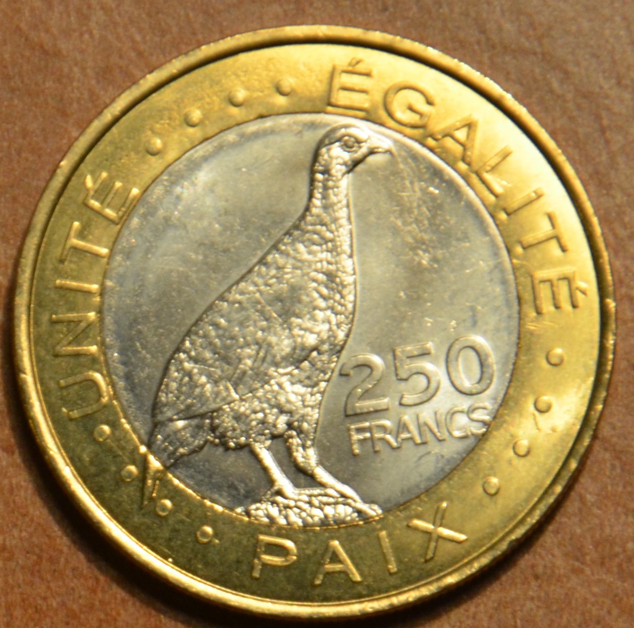 Džibutsko 250 frankov 2012 (UNC)