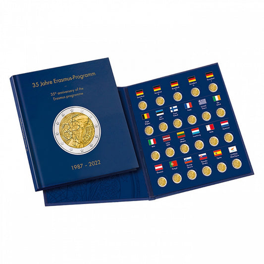 Erasmus - Leuchtturm Presso album na spoločné vydanie 2 Euro mincí