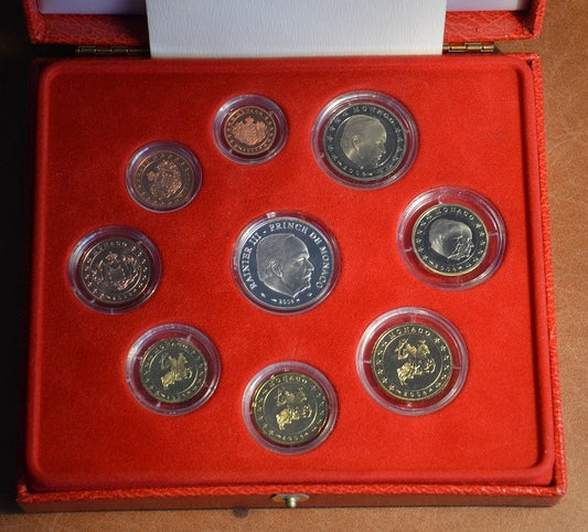Euro set Monaco 2004 (Proof)