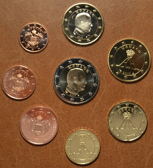 Euro set Monaco 2017 (BU)