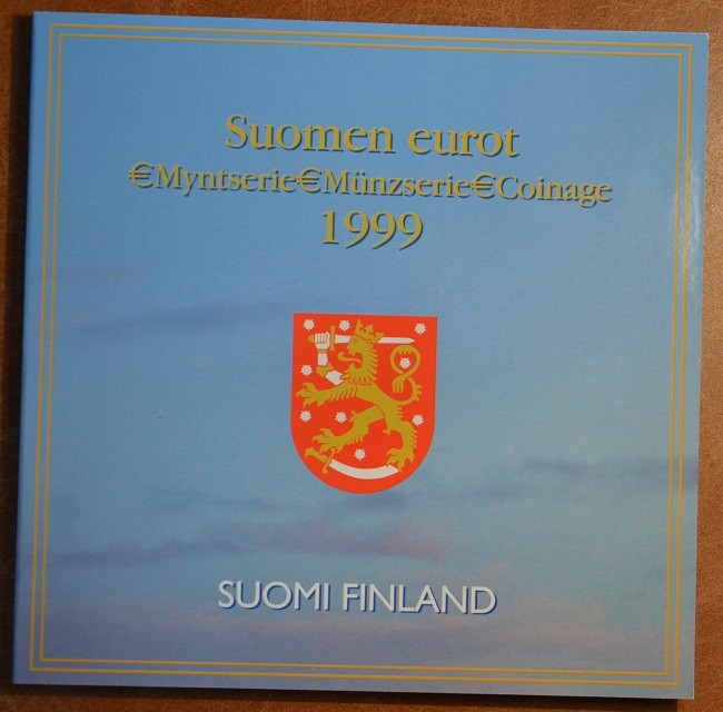 Fínsko 1999 - sada 8 mincí (BU)