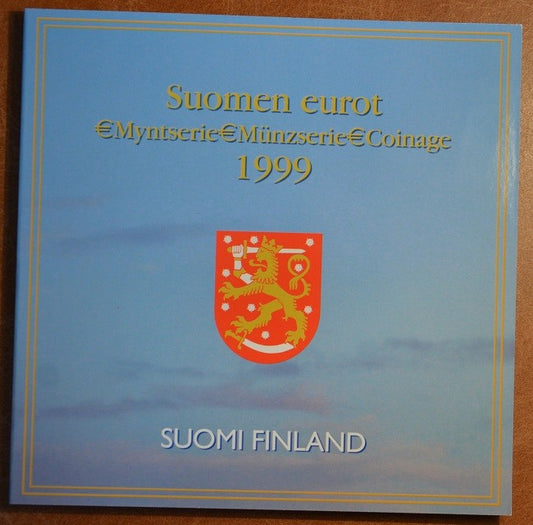 Fínsko 1999 - sada 8 mincí (BU)