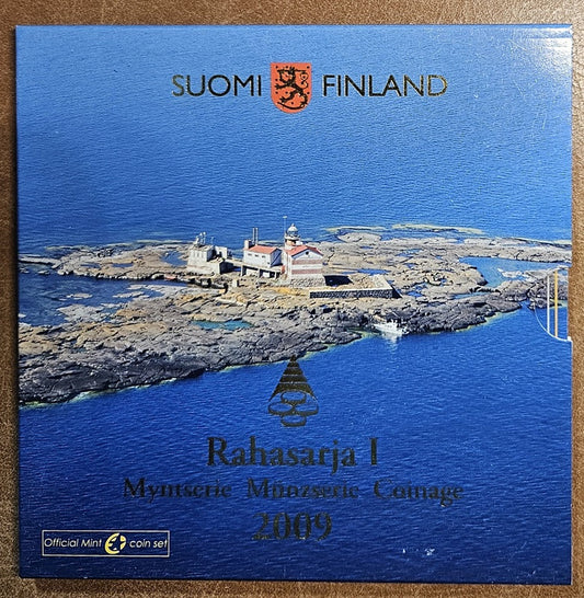 Fínsko 2009/I - sada 8 euromincí (BU)