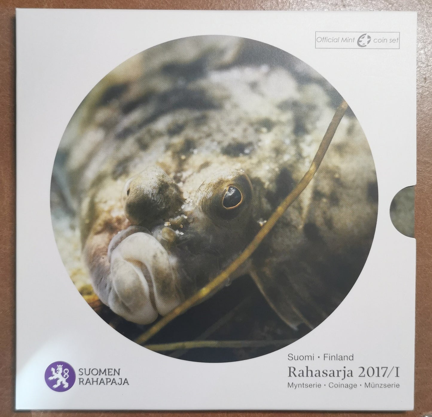 Fínsko 2017 I. sada 8 euromincí (BU)