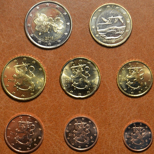 Fínsko 2017 sada 8 euromincí (UNC)