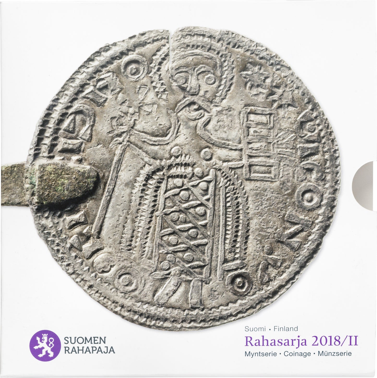 Fínsko 2018 - sada 8 euromincí II. (BU)