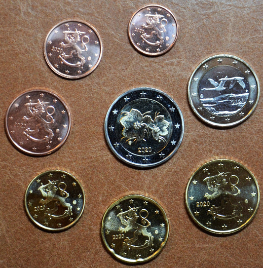 Fínsko 2020 sada 8 euromincí (UNC)