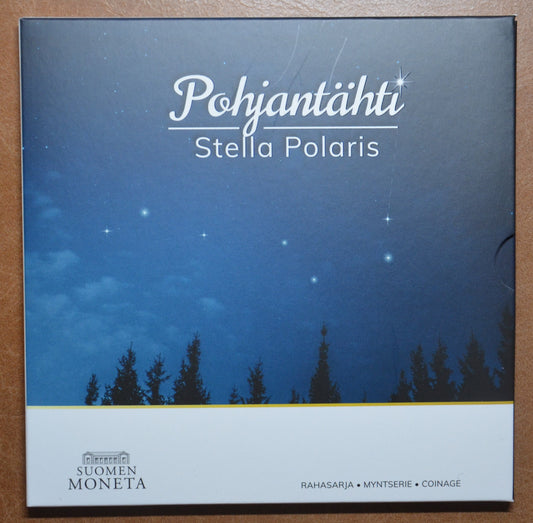 Fínsko 2020 sada 9 mincí Stella polaris (BU)