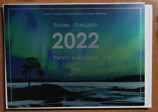 Fínsko 2022 - sada 11 euromincí (Proof)