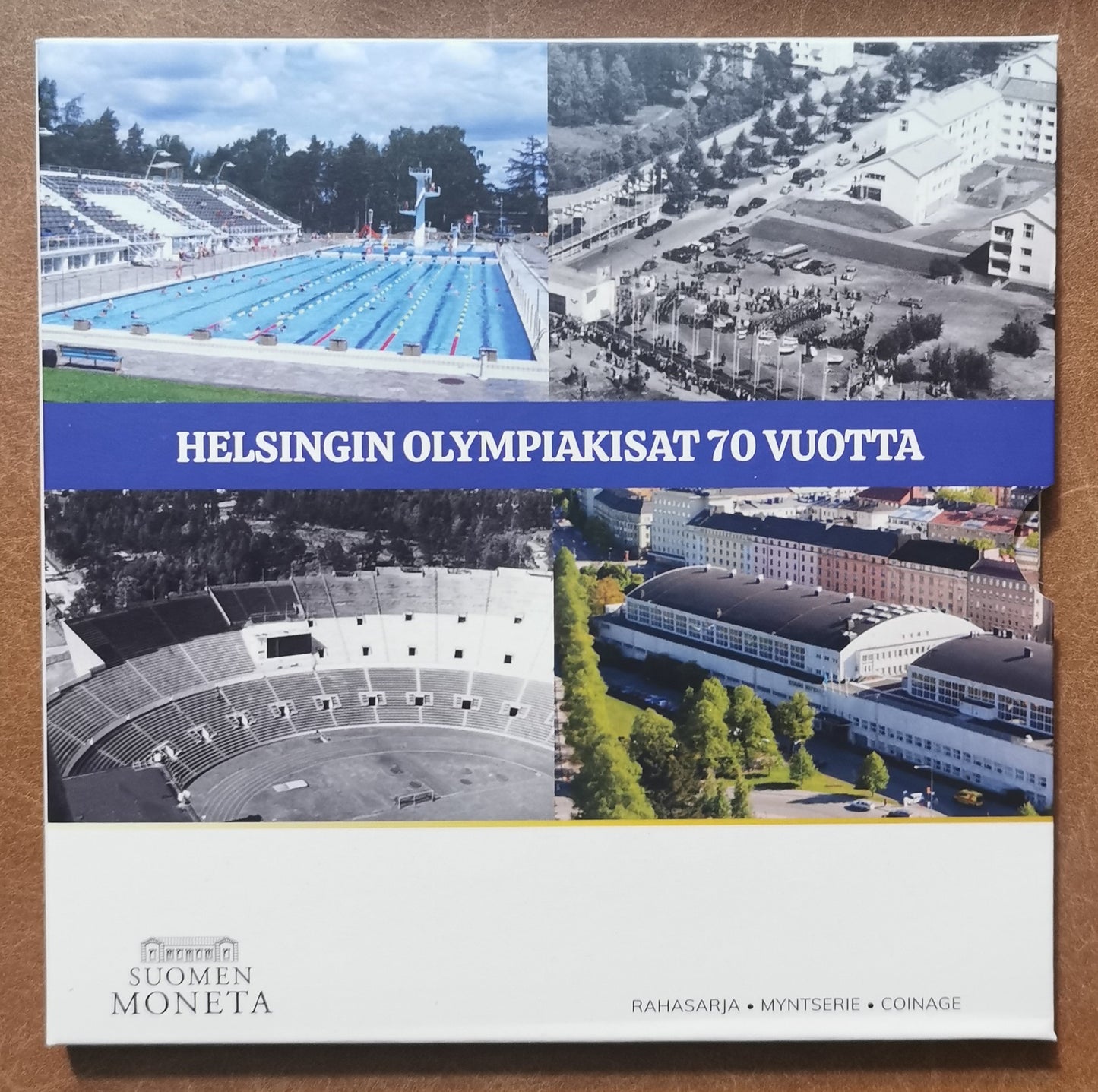 Fínsko 2022 - sada 8 euromincí - Helsinki 1952 (BU)