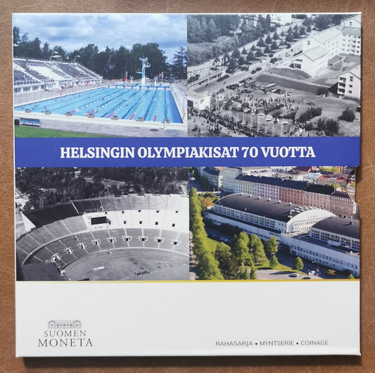 Fínsko 2022 - sada 8 euromincí - Helsinki 1952 (BU)