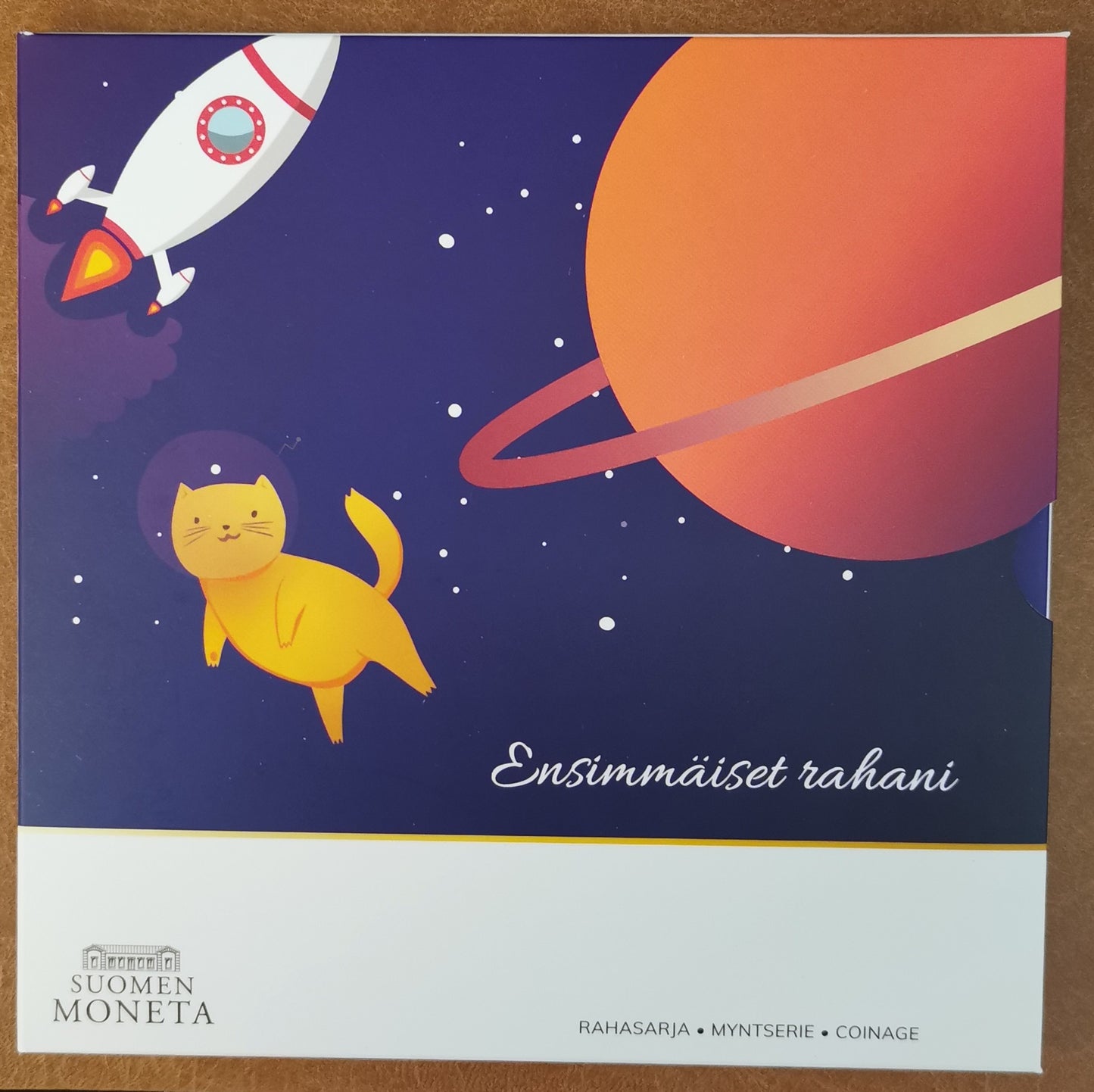 Fínsko 2022 - sada 8 euromincí - Moje prvé mince (BU)