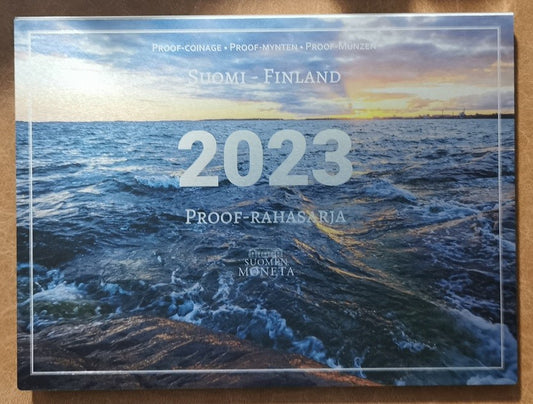 Fínsko 2023 - sada 10 euromincí (Proof)