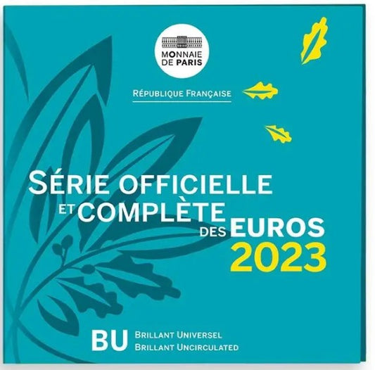 Francúzsko 2023 sada 8 euromincí (BU)