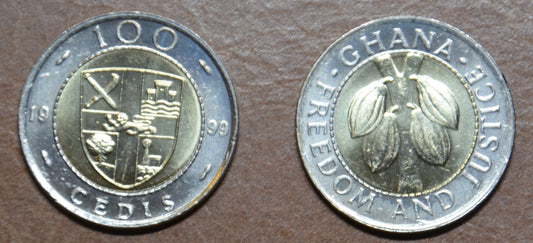 Ghana 100 Cedis 1991-1999 (UNC)