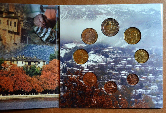 Grécko 2015 sada mincí - Epirus (BU)