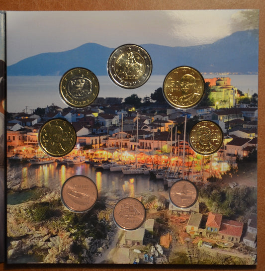 Grécko 2019 sada mincí - Samos (BU)