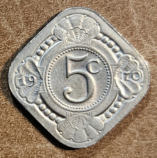 Holandske Antily 5 cent 1957 (VF)