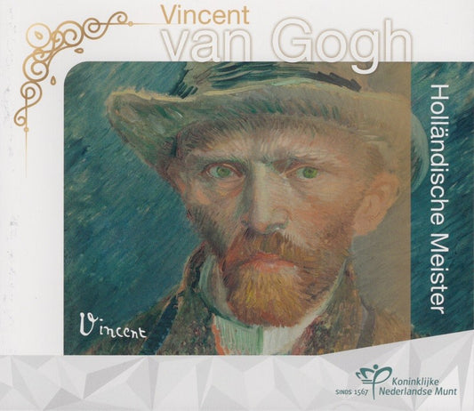 Holandsko 2021 sada 8 mincí - Vincent van Gogh (BU)