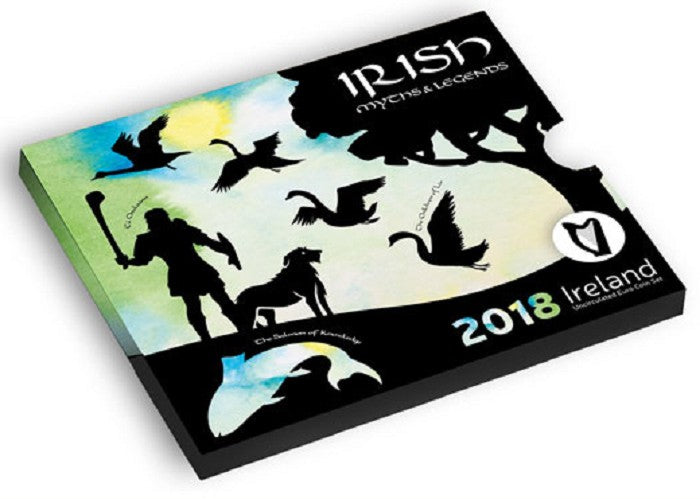Írsko 2018 sada 8 mincí (BU)