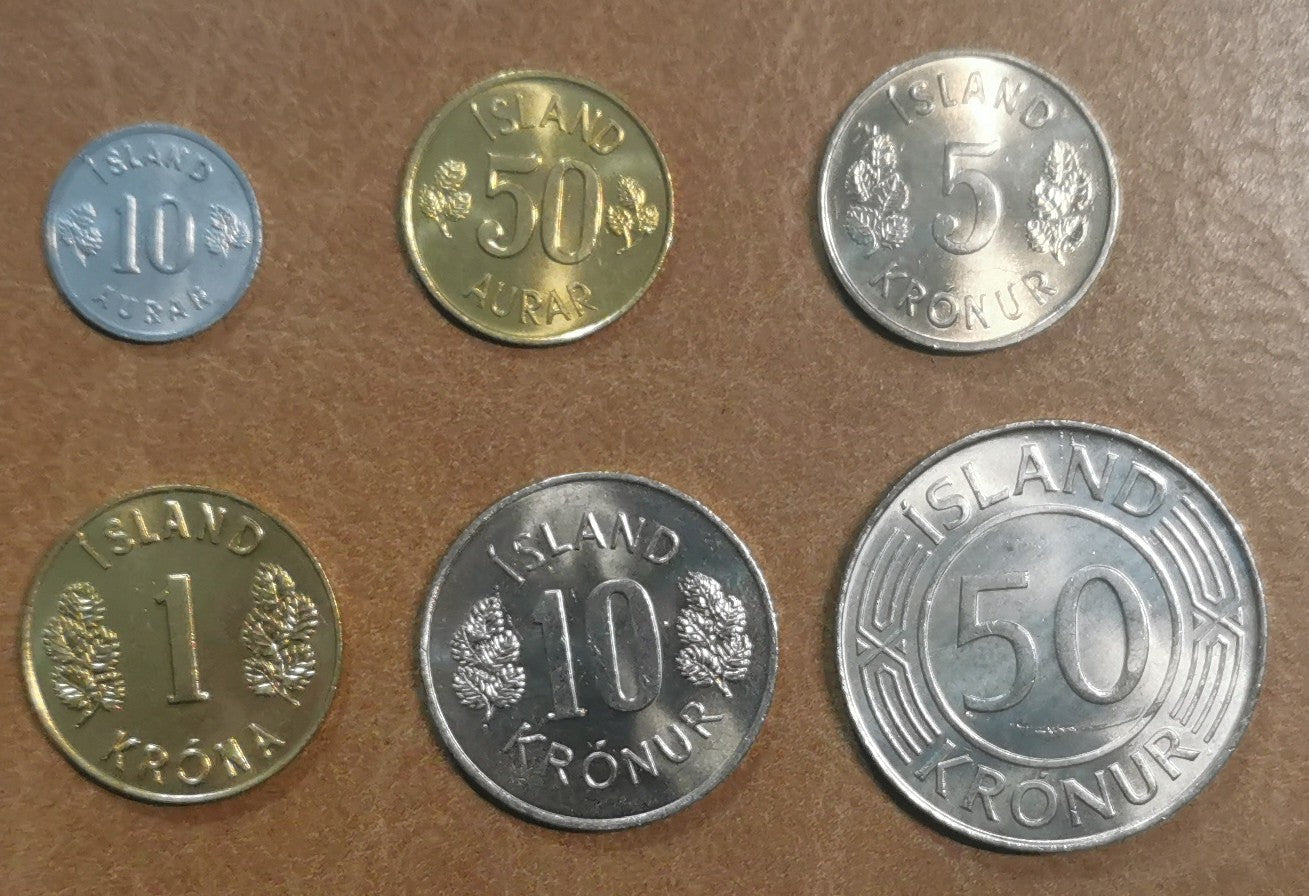 Island 6 mincí 1970-1980 (UNC)