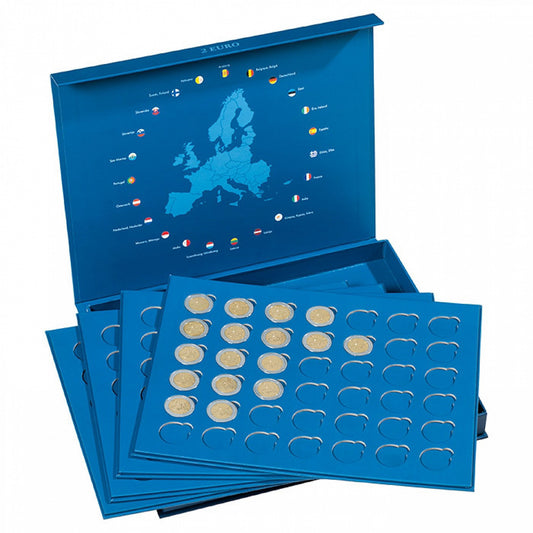 Leuchtturm Presso album na 168 2 Euro mincí